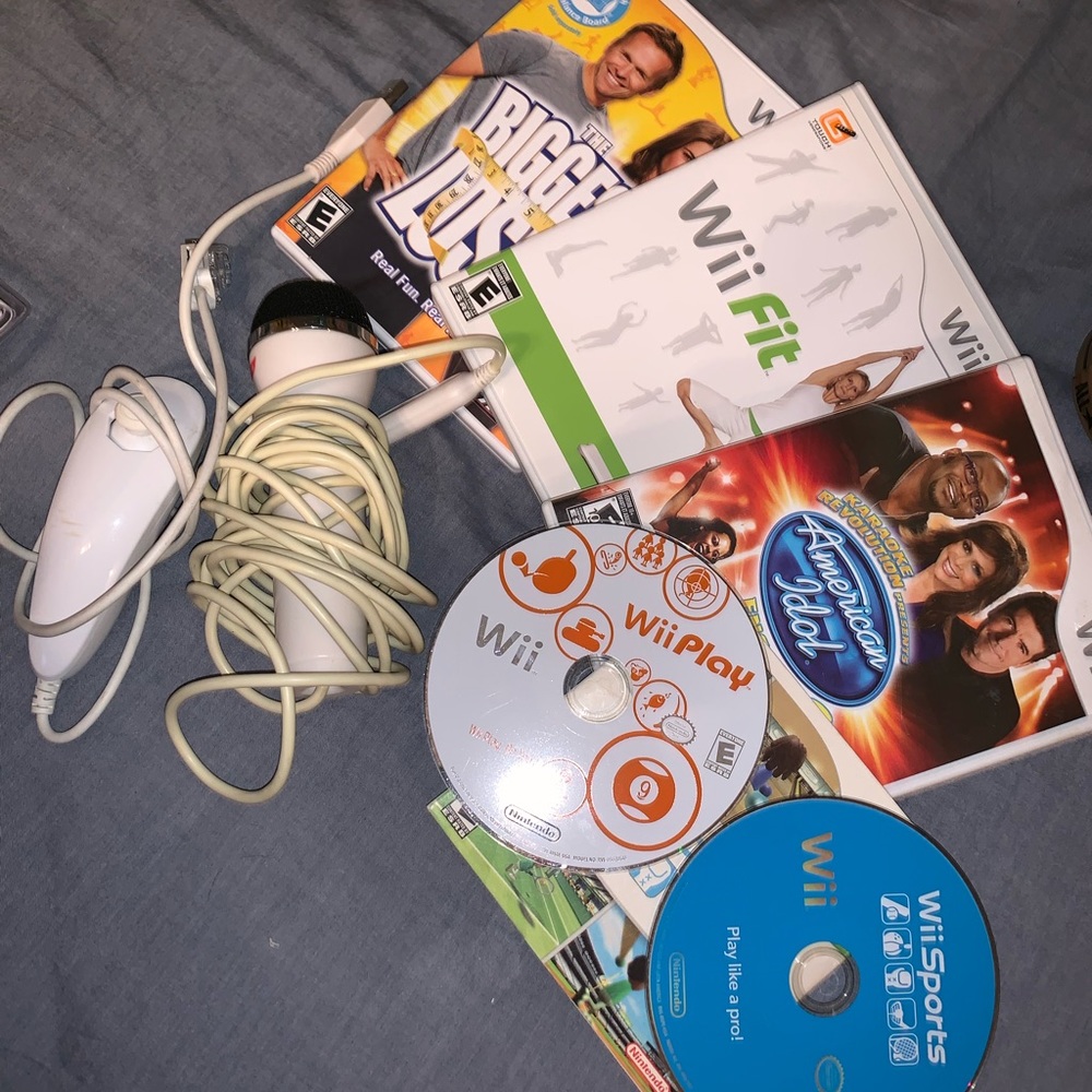 Wii games/ accessories.